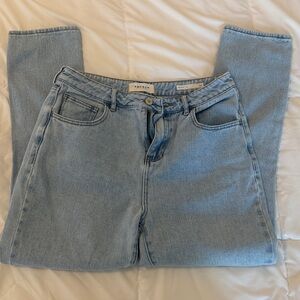Pacsun Mom Jean Light Blue Denim Straight